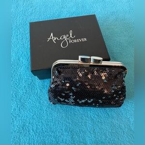 Victoria's Secret Angel Forever Midnight Sequin Mini Clutch